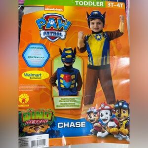 Paw patrol Dino Chase Costume size 3T-4T
